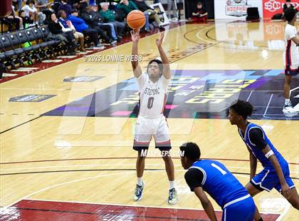 Thumbnail 3 in Archbishop Stepinac vs. Richmond Heights (Army National Guard Hoophall Classic) photogallery.
