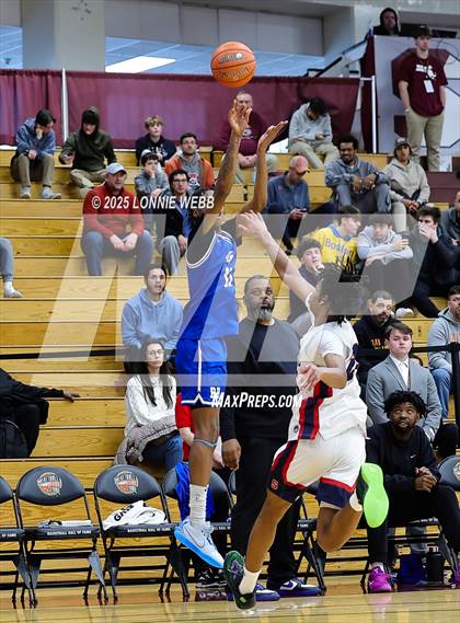 Thumbnail 2 in Archbishop Stepinac vs. Richmond Heights (Army National Guard Hoophall Classic) photogallery.