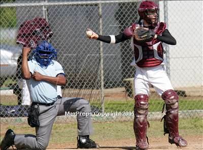 Thumbnail 3 in Mira Loma vs Valley Christ. (Cordova Easter Tourney) photogallery.