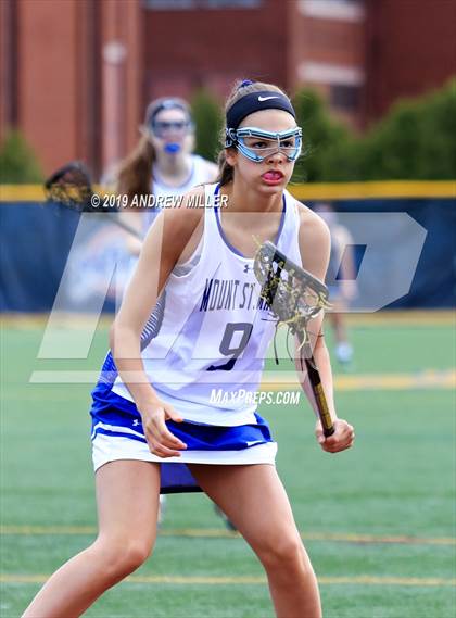 Thumbnail 1 in Mount St. Mary Academy vs. St. Mary's photogallery.