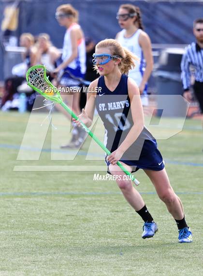 Thumbnail 3 in Mount St. Mary Academy vs. St. Mary's photogallery.