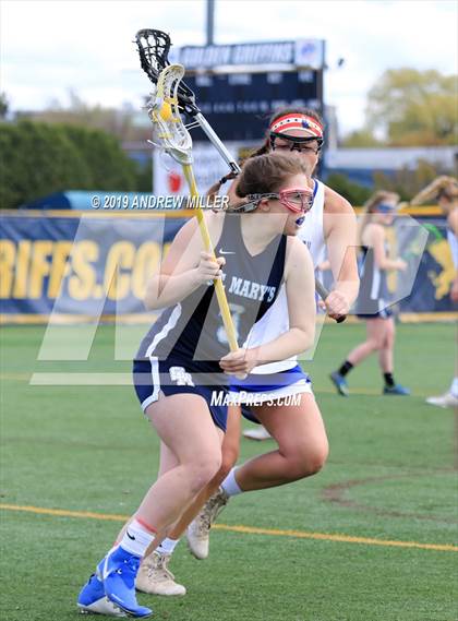 Thumbnail 2 in Mount St. Mary Academy vs. St. Mary's photogallery.