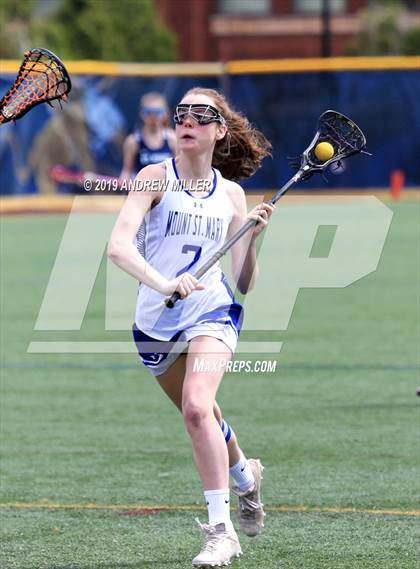 Thumbnail 2 in Mount St. Mary Academy vs. St. Mary's photogallery.