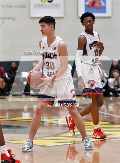 Thumbnail 2 in Dublin vs. Rancho Christian (The Classic at Damien) photogallery.