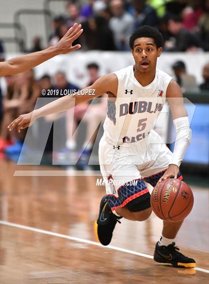 Thumbnail 3 in Dublin vs. Rancho Christian (The Classic at Damien) photogallery.
