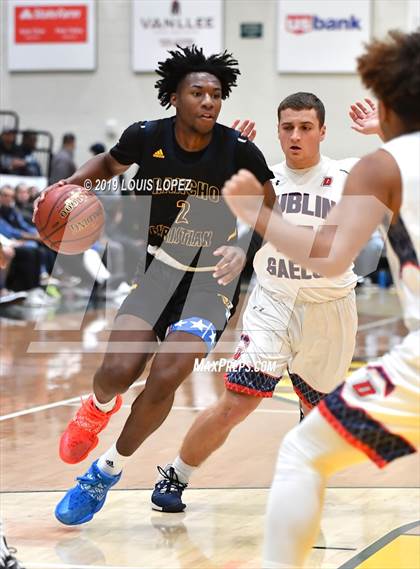 Thumbnail 1 in Dublin vs. Rancho Christian (The Classic at Damien) photogallery.