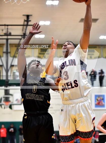 Thumbnail 3 in Dublin vs. Rancho Christian (The Classic at Damien) photogallery.