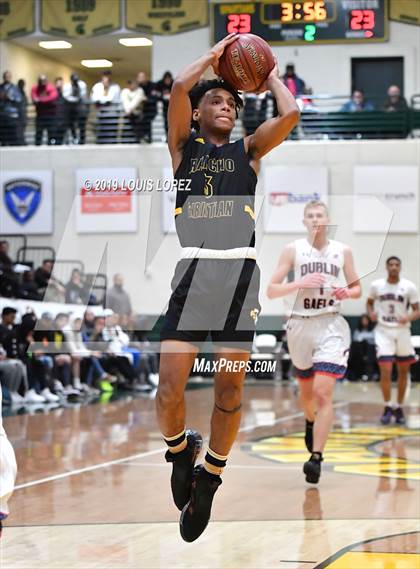 Thumbnail 2 in Dublin vs. Rancho Christian (The Classic at Damien) photogallery.