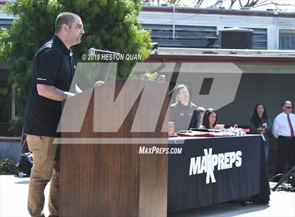 Thumbnail 2 in Mater Dei Football (Tour of Champions) photogallery.
