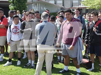 Thumbnail 2 in Mater Dei Football (Tour of Champions) photogallery.