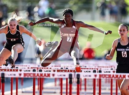 Thumbnail 1 in CIF Girls Central Section Track & Field Championships photogallery.
