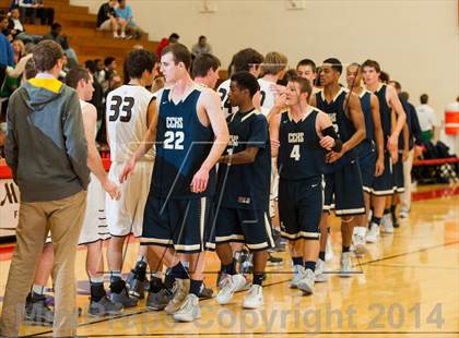Thumbnail 3 in Central Catholic vs. St. Francis (Catholic School Winter Classic) photogallery.