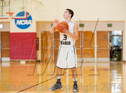 Thumbnail 2 in Central Catholic vs. St. Francis (Catholic School Winter Classic) photogallery.