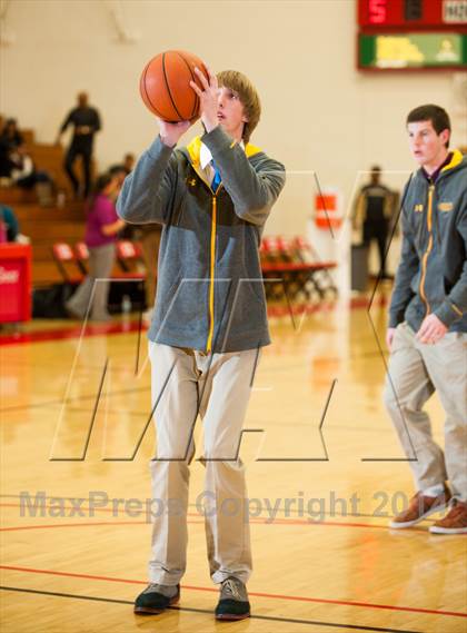 Thumbnail 2 in Central Catholic vs. St. Francis (Catholic School Winter Classic) photogallery.