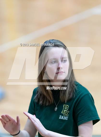 Thumbnail 2 in Pius X vs. Lincoln Southeast (NSAA District Tournament) photogallery.