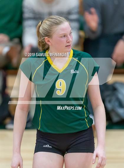 Thumbnail 2 in Pius X vs. Lincoln Southeast (NSAA District Tournament) photogallery.