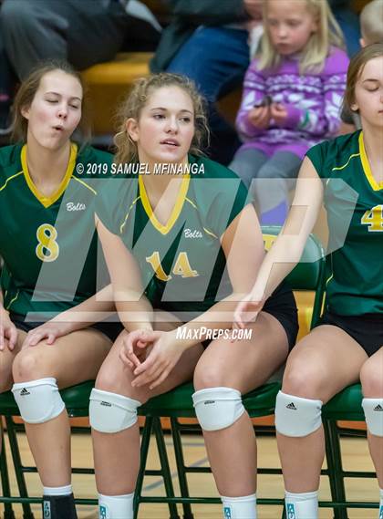 Thumbnail 3 in Pius X vs. Lincoln Southeast (NSAA District Tournament) photogallery.