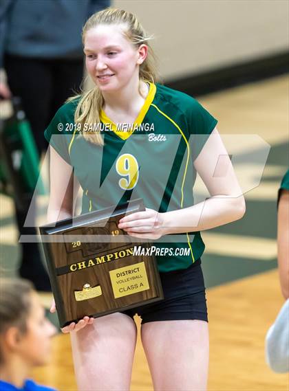 Thumbnail 2 in Pius X vs. Lincoln Southeast (NSAA District Tournament) photogallery.