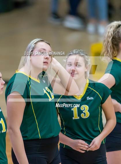 Thumbnail 3 in Pius X vs. Lincoln Southeast (NSAA District Tournament) photogallery.