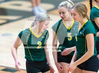 Thumbnail 2 in Pius X vs. Lincoln Southeast (NSAA District Tournament) photogallery.