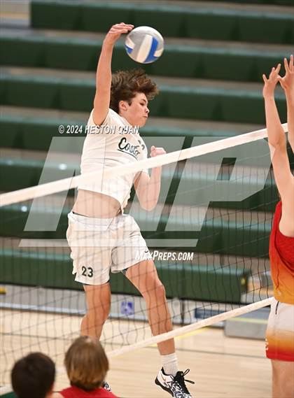 Thumbnail 1 in Cathedral Catholic @ Mira Costa (CIF State D1 SoCal Regional Playoff) photogallery.