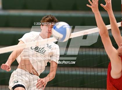 Thumbnail 3 in Cathedral Catholic @ Mira Costa (CIF State D1 SoCal Regional Playoff) photogallery.