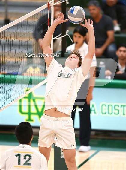 Thumbnail 3 in Cathedral Catholic @ Mira Costa (CIF State D1 SoCal Regional Playoff) photogallery.