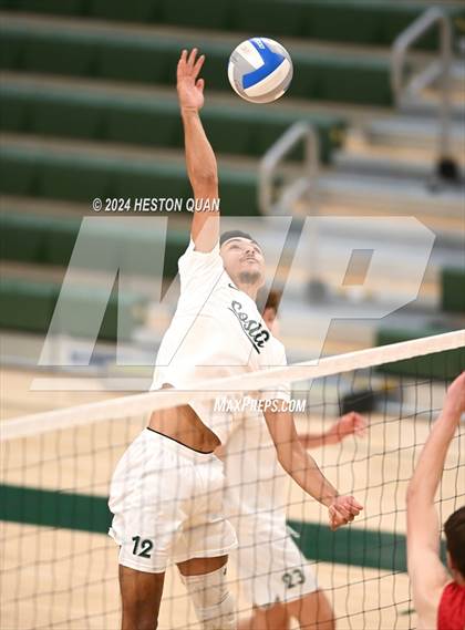 Thumbnail 2 in Cathedral Catholic @ Mira Costa (CIF State D1 SoCal Regional Playoff) photogallery.
