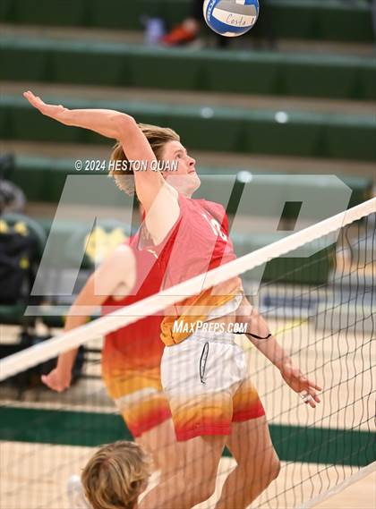 Thumbnail 2 in Cathedral Catholic @ Mira Costa (CIF State D1 SoCal Regional Playoff) photogallery.