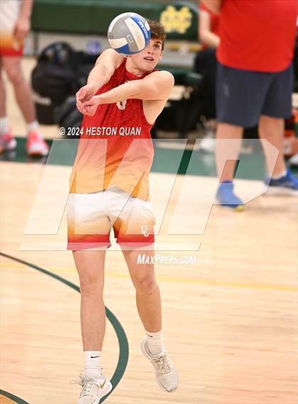 Thumbnail 3 in Cathedral Catholic @ Mira Costa (CIF State D1 SoCal Regional Playoff) photogallery.