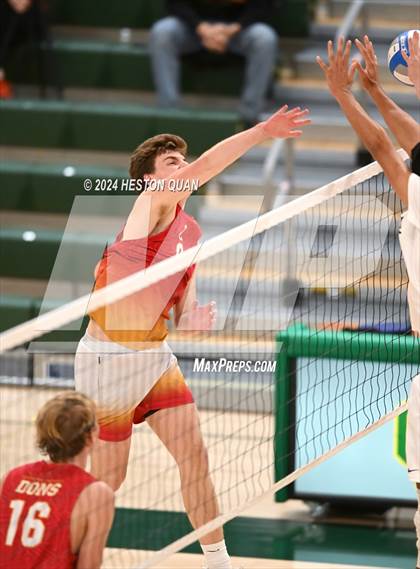 Thumbnail 3 in Cathedral Catholic @ Mira Costa (CIF State D1 SoCal Regional Playoff) photogallery.