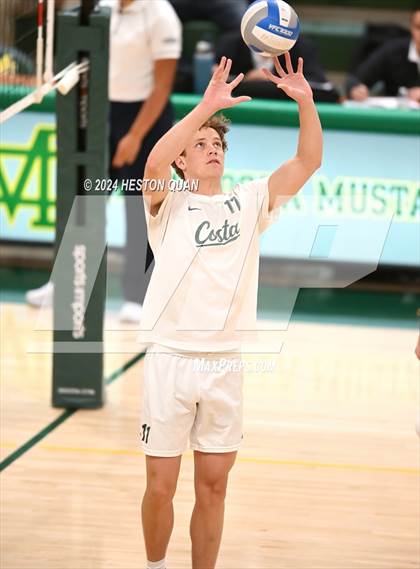 Thumbnail 2 in Cathedral Catholic @ Mira Costa (CIF State D1 SoCal Regional Playoff) photogallery.