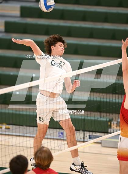 Thumbnail 3 in Cathedral Catholic @ Mira Costa (CIF State D1 SoCal Regional Playoff) photogallery.