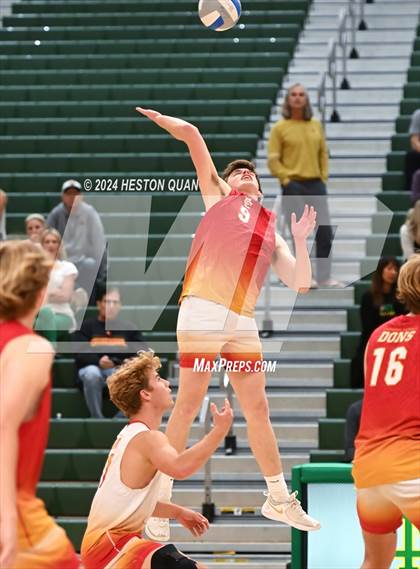 Thumbnail 2 in Cathedral Catholic @ Mira Costa (CIF State D1 SoCal Regional Playoff) photogallery.