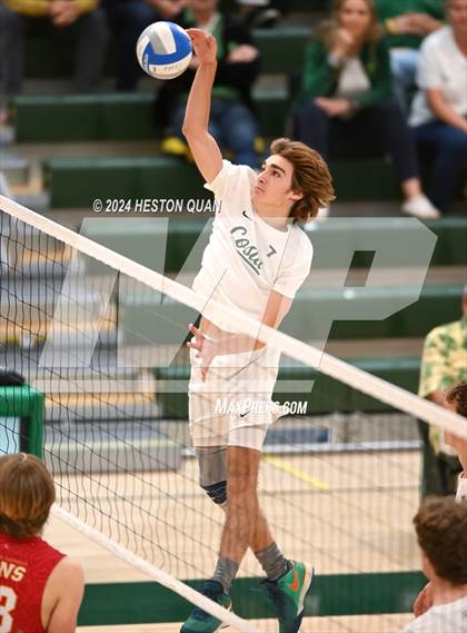 Thumbnail 2 in Cathedral Catholic @ Mira Costa (CIF State D1 SoCal Regional Playoff) photogallery.
