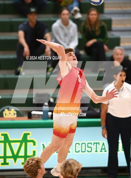 Thumbnail 2 in Cathedral Catholic @ Mira Costa (CIF State D1 SoCal Regional Playoff) photogallery.
