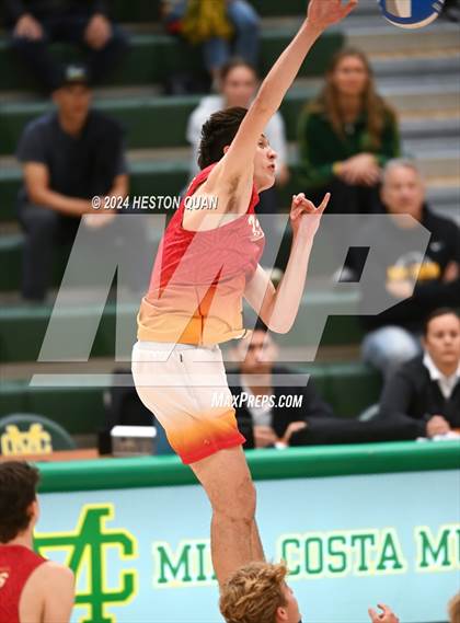 Thumbnail 3 in Cathedral Catholic @ Mira Costa (CIF State D1 SoCal Regional Playoff) photogallery.