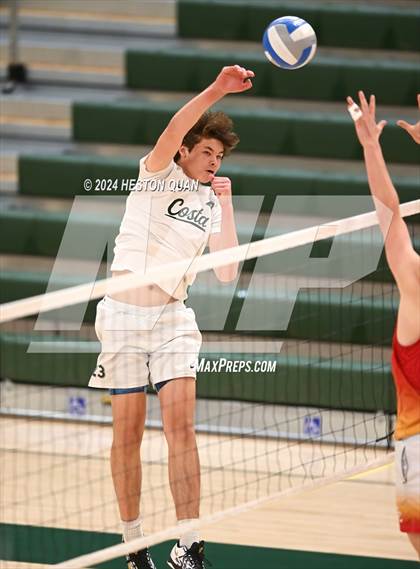 Thumbnail 3 in Cathedral Catholic @ Mira Costa (CIF State D1 SoCal Regional Playoff) photogallery.
