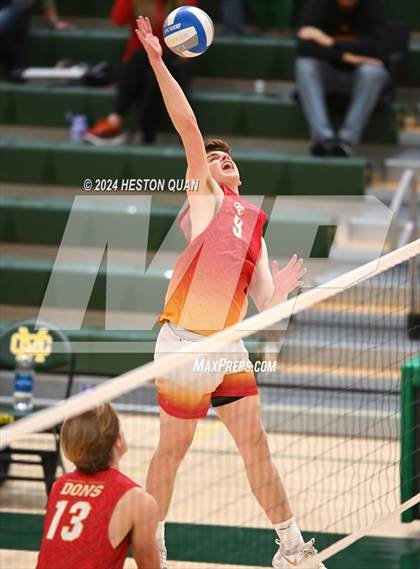 Thumbnail 3 in Cathedral Catholic @ Mira Costa (CIF State D1 SoCal Regional Playoff) photogallery.