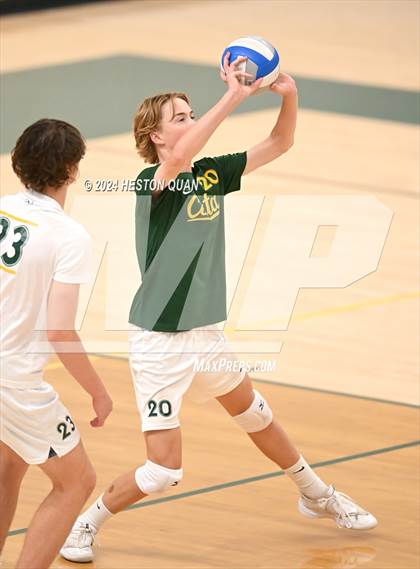 Thumbnail 3 in Cathedral Catholic @ Mira Costa (CIF State D1 SoCal Regional Playoff) photogallery.