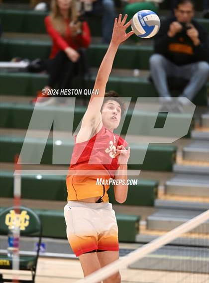 Thumbnail 3 in Cathedral Catholic @ Mira Costa (CIF State D1 SoCal Regional Playoff) photogallery.