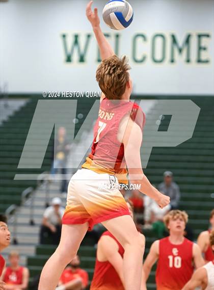 Thumbnail 3 in Cathedral Catholic @ Mira Costa (CIF State D1 SoCal Regional Playoff) photogallery.