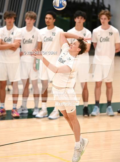 Thumbnail 1 in Cathedral Catholic @ Mira Costa (CIF State D1 SoCal Regional Playoff) photogallery.