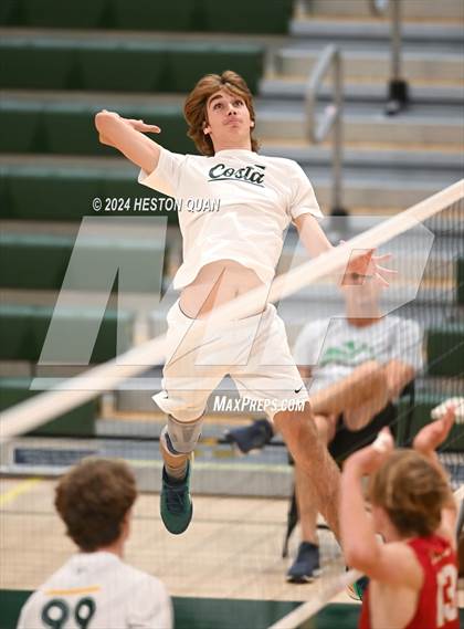 Thumbnail 1 in Cathedral Catholic @ Mira Costa (CIF State D1 SoCal Regional Playoff) photogallery.