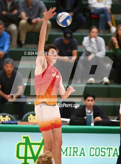 Thumbnail 3 in Cathedral Catholic @ Mira Costa (CIF State D1 SoCal Regional Playoff) photogallery.