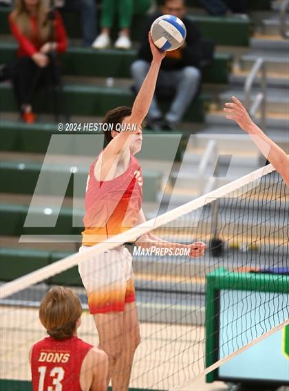 Thumbnail 2 in Cathedral Catholic @ Mira Costa (CIF State D1 SoCal Regional Playoff) photogallery.