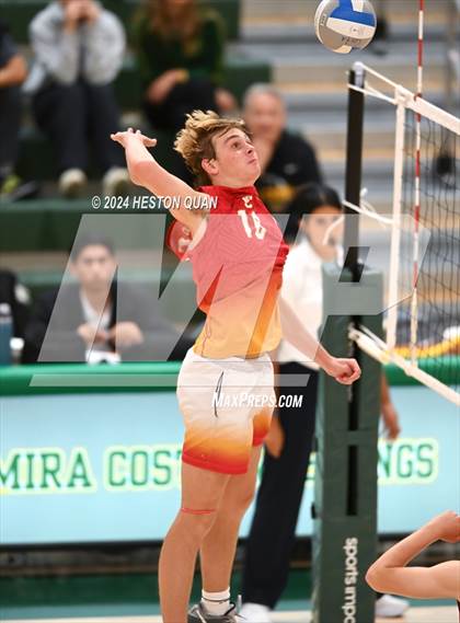 Thumbnail 3 in Cathedral Catholic @ Mira Costa (CIF State D1 SoCal Regional Playoff) photogallery.