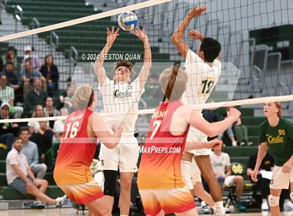 Thumbnail 1 in Cathedral Catholic @ Mira Costa (CIF State D1 SoCal Regional Playoff) photogallery.