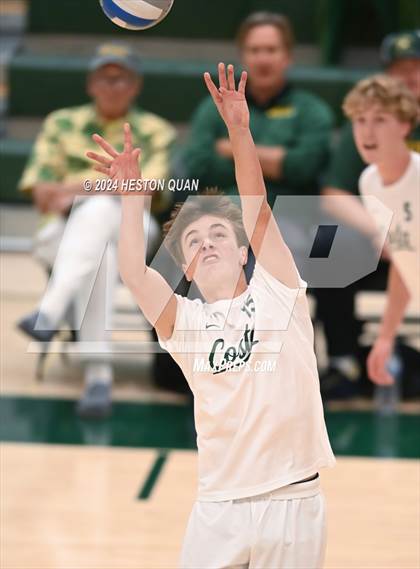 Thumbnail 2 in Cathedral Catholic @ Mira Costa (CIF State D1 SoCal Regional Playoff) photogallery.