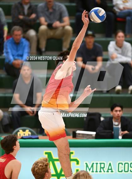 Thumbnail 3 in Cathedral Catholic @ Mira Costa (CIF State D1 SoCal Regional Playoff) photogallery.